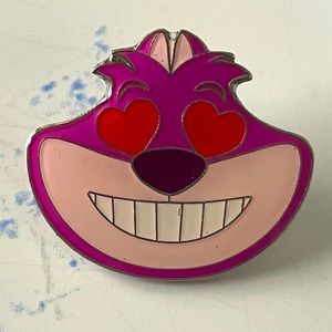 Disney Cheshire Cat Emoji Blitz Heart ❤️ Eyes 👀 Pin